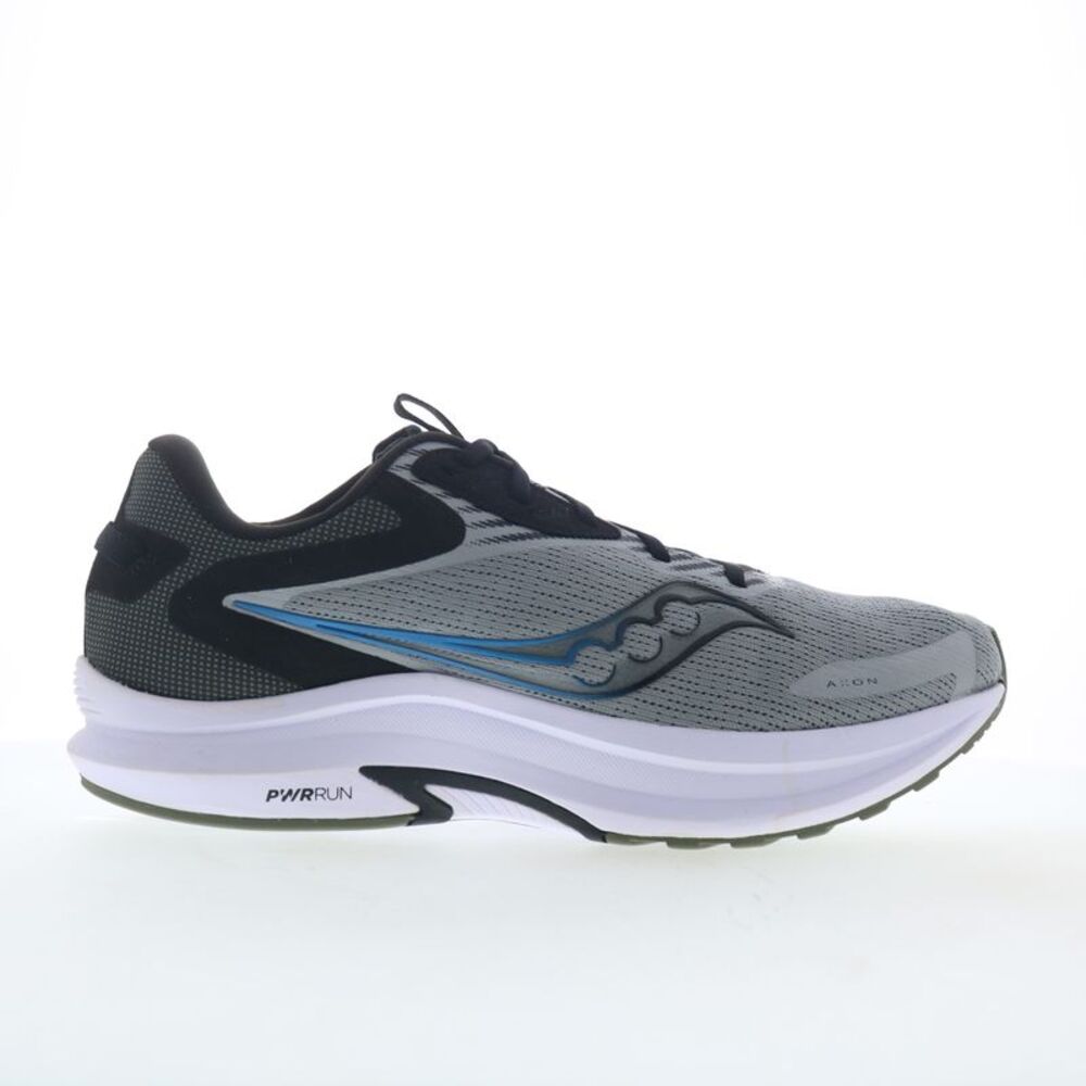 Saucony Mens Axon 2 Gray Shoes (NWT)